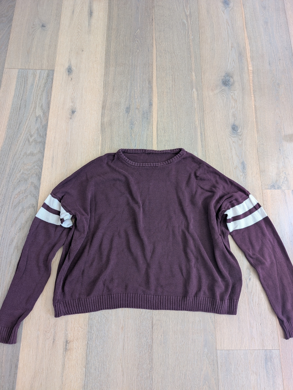 Brandy Melville Maroon Knit Sweater